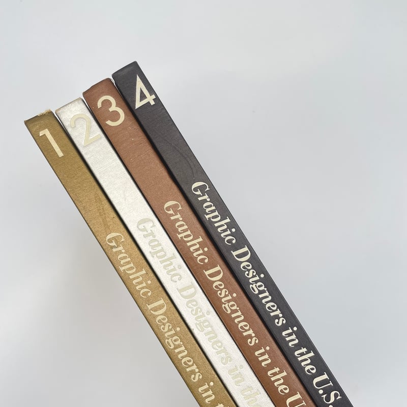 Title/ アメリカのグラフィックデザイナー全4巻 Author/ 美術出版社