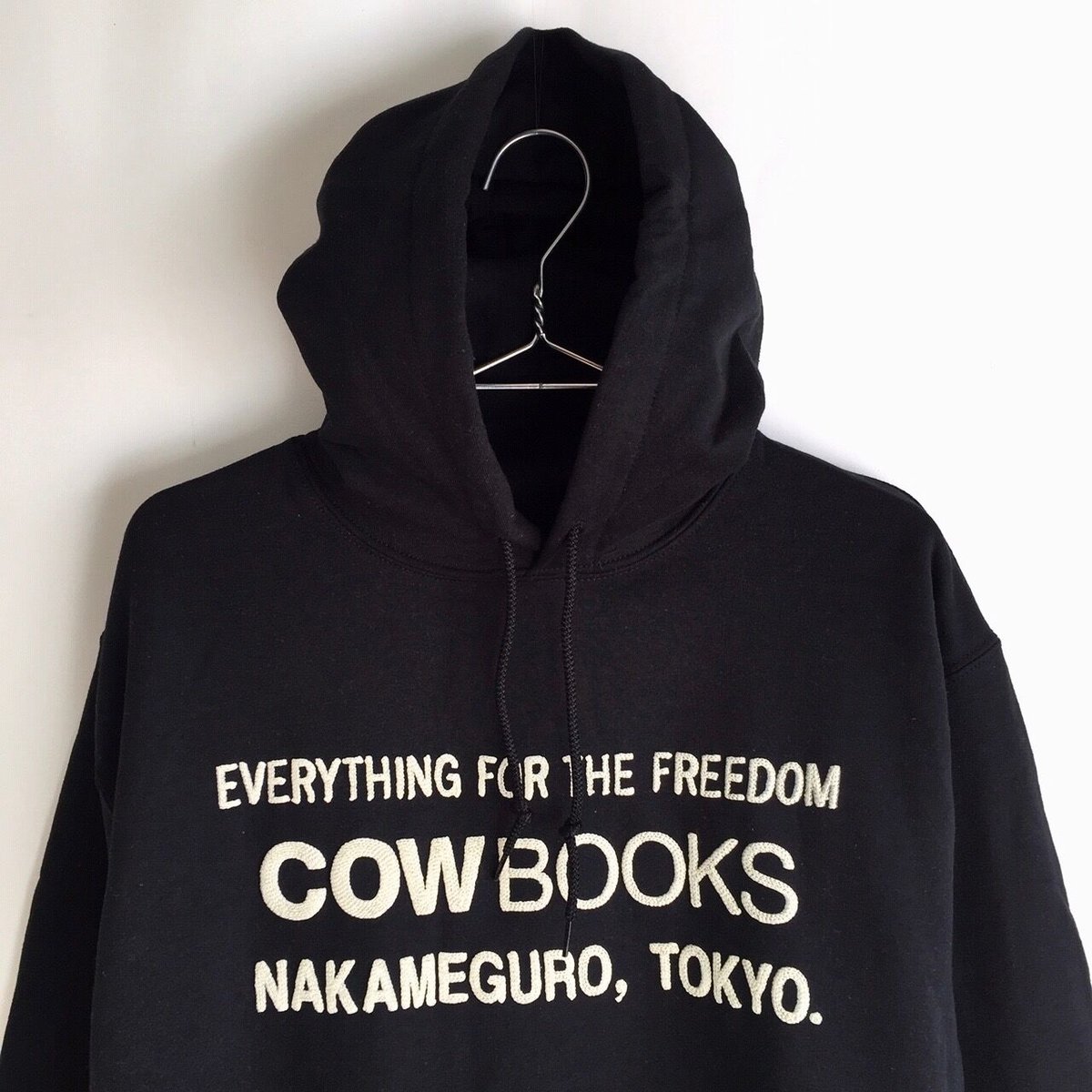 し*)様 LOST ORDER フード付きスウェット ブラック HIDE AND SEEK - OUT OF ORDER HOODED SWEAT SHIRT (BLACK