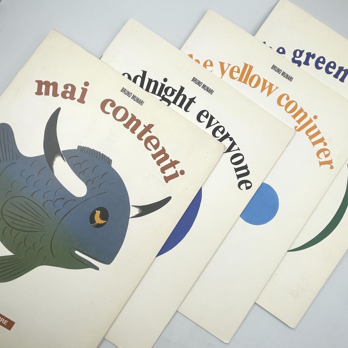 Bruno Munari の仕掛け絵本、復刻版 | COWBOOKS