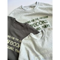 Book Vendor Sweatshirt (Logo/ Charcoal,Ash)