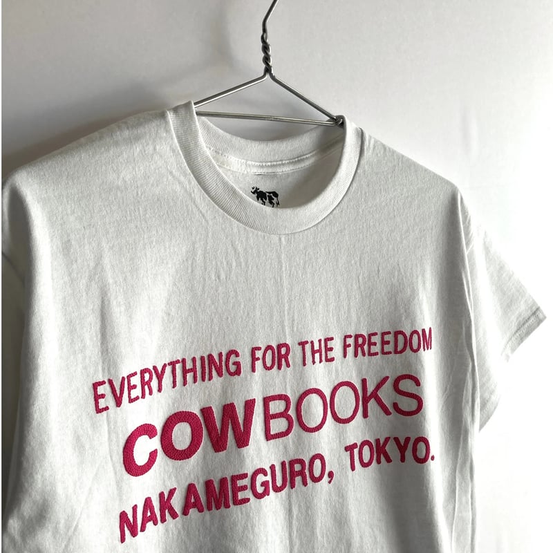 Book Vendor T-shirt (Logo/ White,Gray) | COWBOOKS