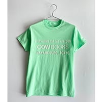 Book Vendor T-shirt　(Logo/ Sand, Brown,Mint, Gold)
