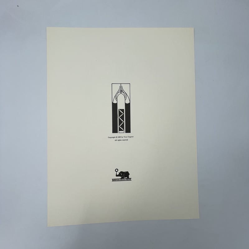 Title/ FORNICON Author/ Tomi Ungerer | COWBOOKS