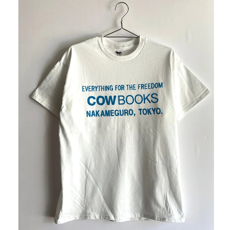 Book Vendor T-shirt (Logo/ White,Gray) | COWBOOKS