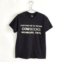 Book Vendor T-shirt　(Logo/ Black,White)