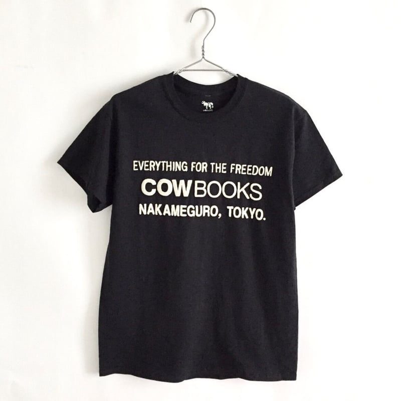 Book Vendor T-shirt (Logo/ Black,White) | COWBOOKS 
