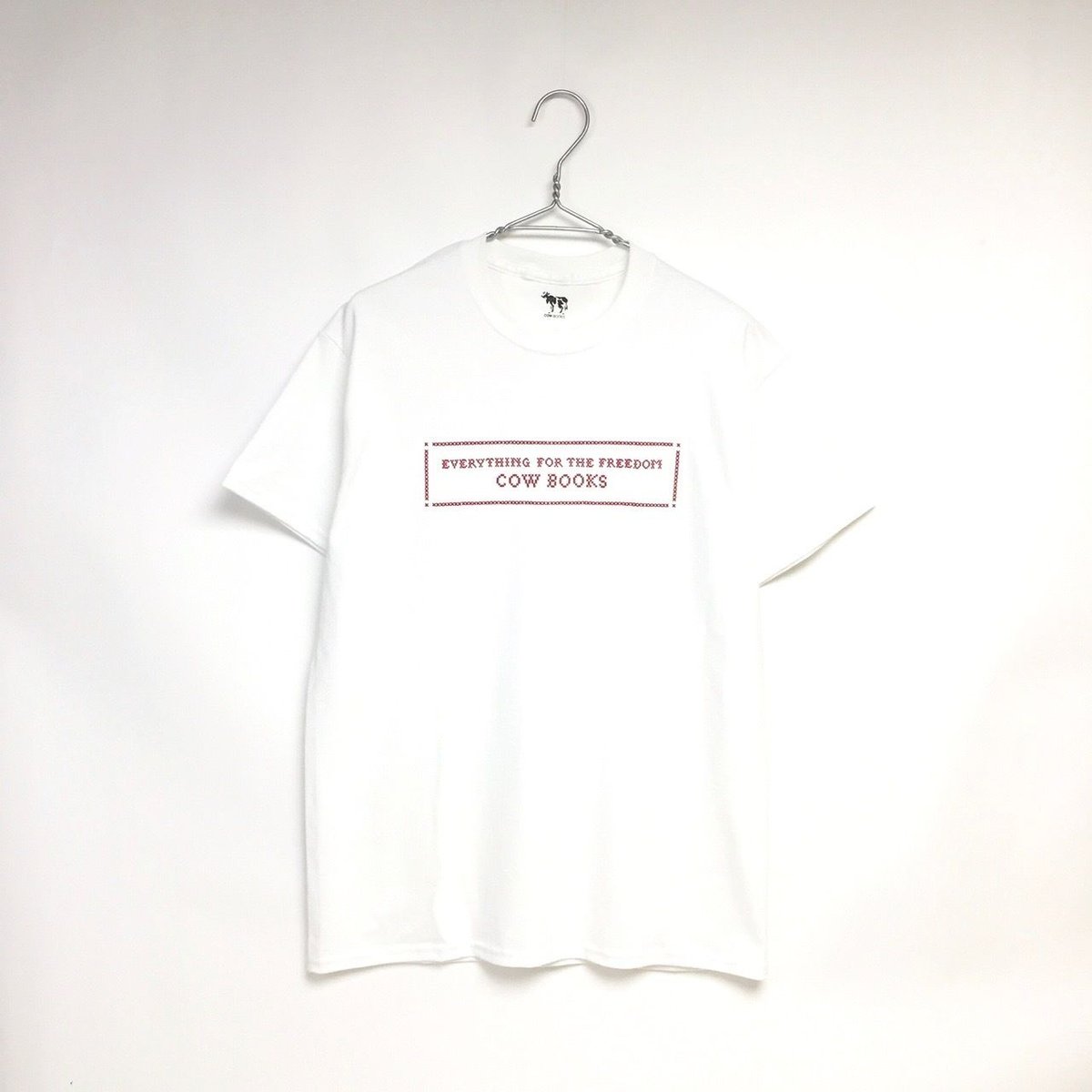COW BOOKS T-shirt (Stitch Logo) | COWBOOKS