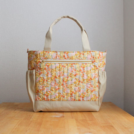 【展示品】 予約販売 倉敷帆布×キルティングの母の日トートバッグ
