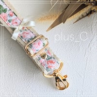 【2.5cm幅】花柄ショルダーストラップ