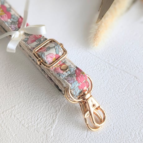 【1.5cm幅】花柄ショルダーストラップ
