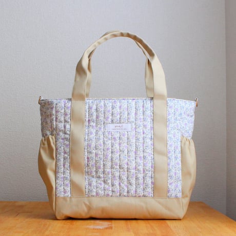 【展示品】 予約販売 倉敷帆布×キルティングの母の日トートバッグ