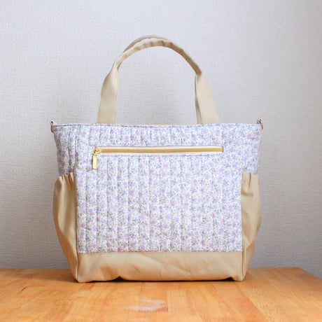 【展示品】 予約販売 倉敷帆布×キルティングの母の日トートバッグ