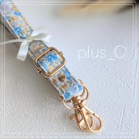 【1.5cm幅】花柄ショルダーストラップ