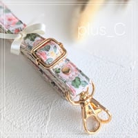【1.5cm幅】花柄ショルダーストラップ