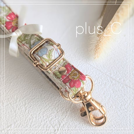 【1.5cm幅】花柄ショルダーストラップ
