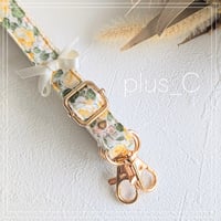 【1.5cm幅】花柄ショルダーストラップ