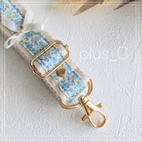【2.5cm幅】花柄ショルダーストラップ