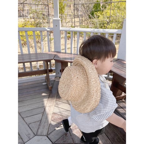 raffia hat / 2 color