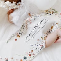 Birthday tapestry /〈mini〉rustic flower