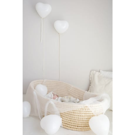 ｛ mini size ｝heart balloon / 5piece set