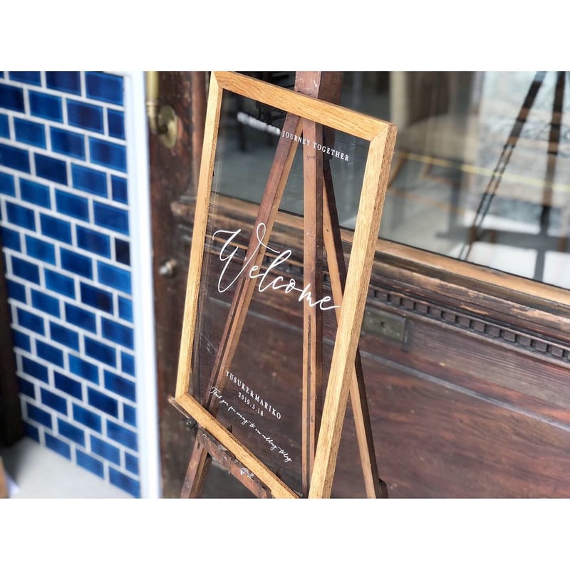 ウェルカムボード】アクリル（A3）／24 design | AWINS.CO