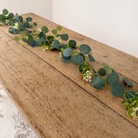 Fake green garland