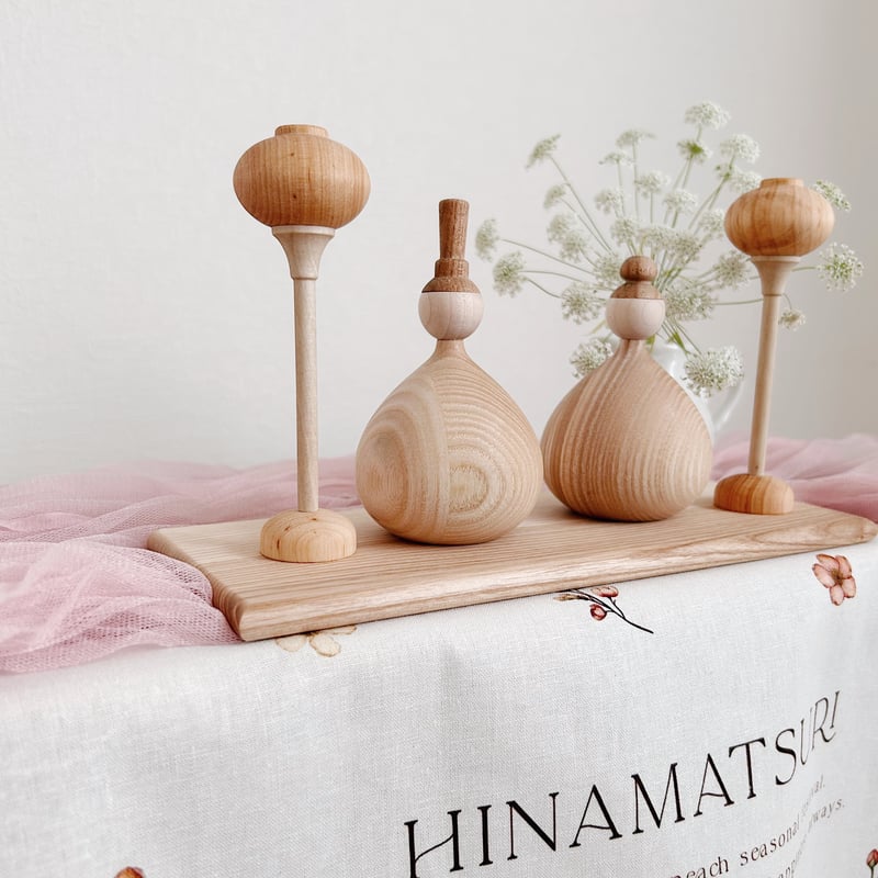 残り3セット⭐︎ 木製ひな人形　lemi toys ひな人形 / Lemitoys｜ CATAWARA（カタワラ）