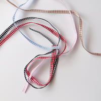 Checkered ribbon（1ｍ） / 7 color
