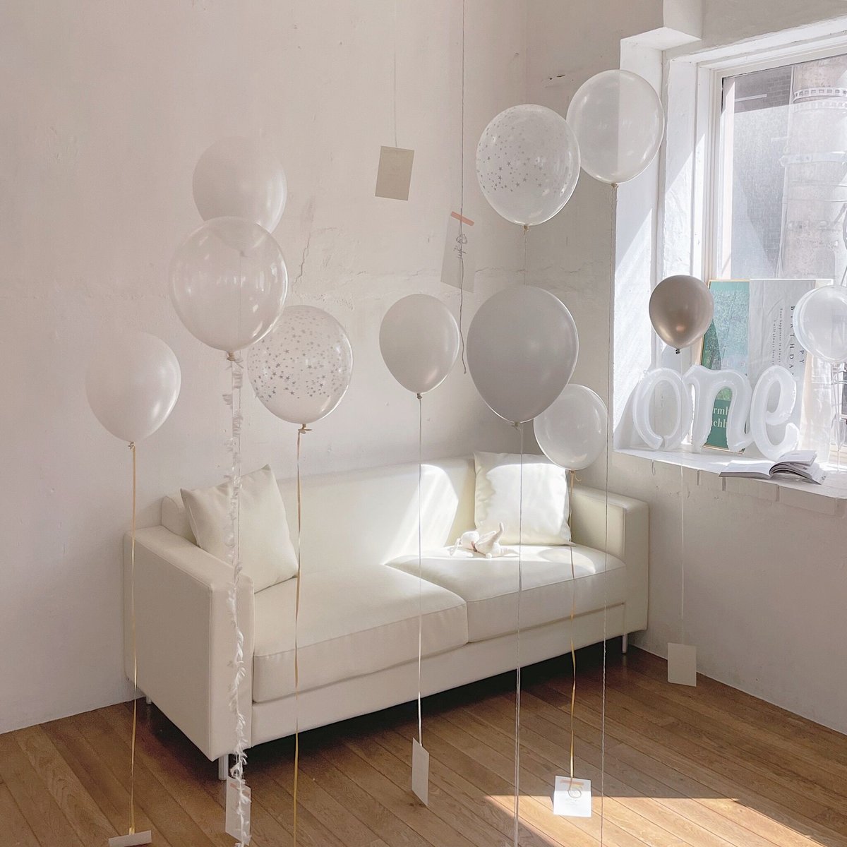 Balloon / one [white] | AWINS.CO