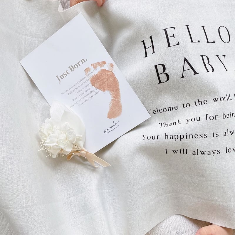 ハローベイビータペストリー　完成品 Newborn tapestry / HELLO BABY. | AWINS.CO