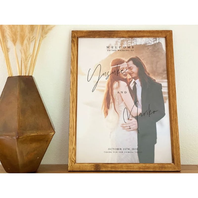 イマン    ♡ウェルカムボード lovestory 桜 さくら 結婚式 ウェルカムボード ウェルカムボード
