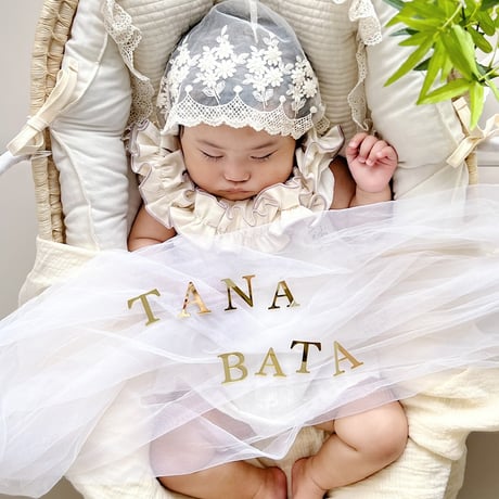 【早割】Acrylic gold letter banner / TANABATA