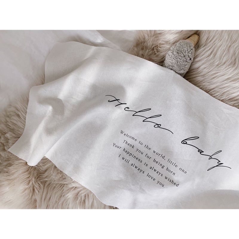 Newborn tapestry / Hello baby | AWINS.CO
