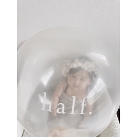Balloon / ハーフバースデー （2個set）