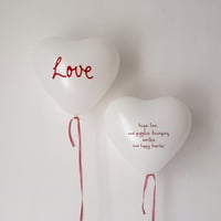 ｛ regular size ｝Heart balloon / Love