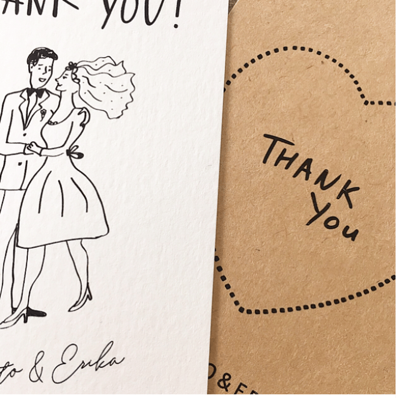 専用ページ　サンキューカード 受注生産】北欧風 サンキューカード 20枚 メッセージカード 手書き