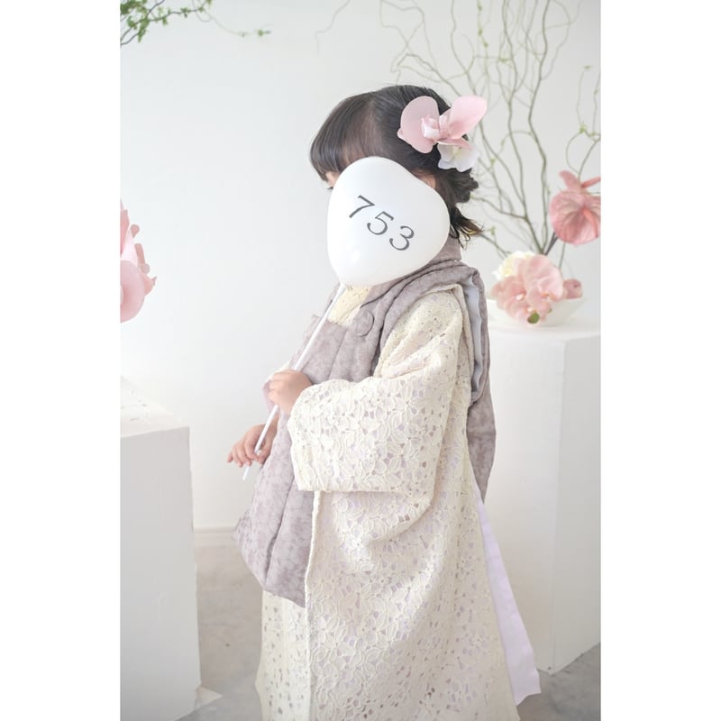 mini size ｝heart balloon / 753（ 風船用スティック付き） |