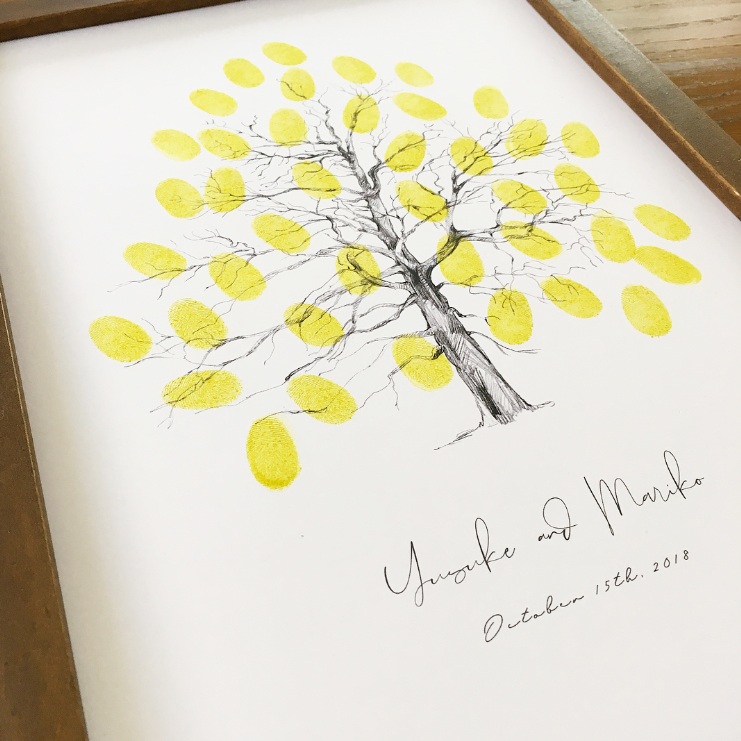 ウェディングツリー〈説明書付き〉】nature（A4） | AWINS.CO