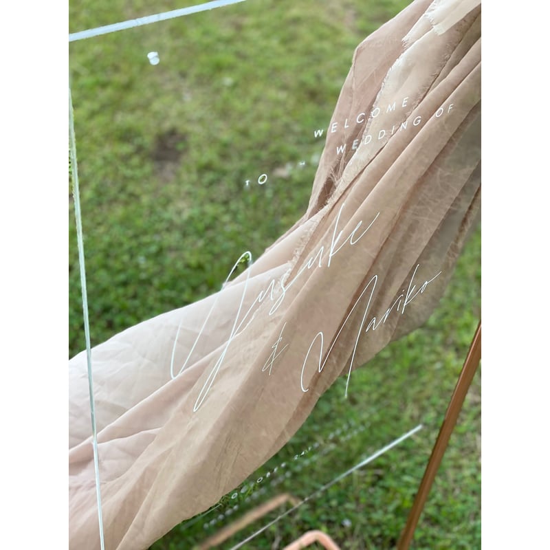 ウェルカムボード】アクリル（A2）／24 design | AWINS.CO