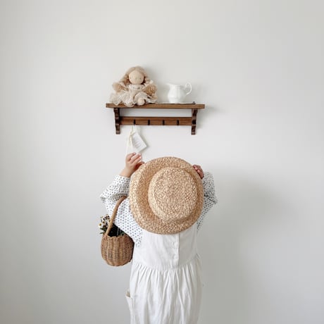 raffia hat / 2 color