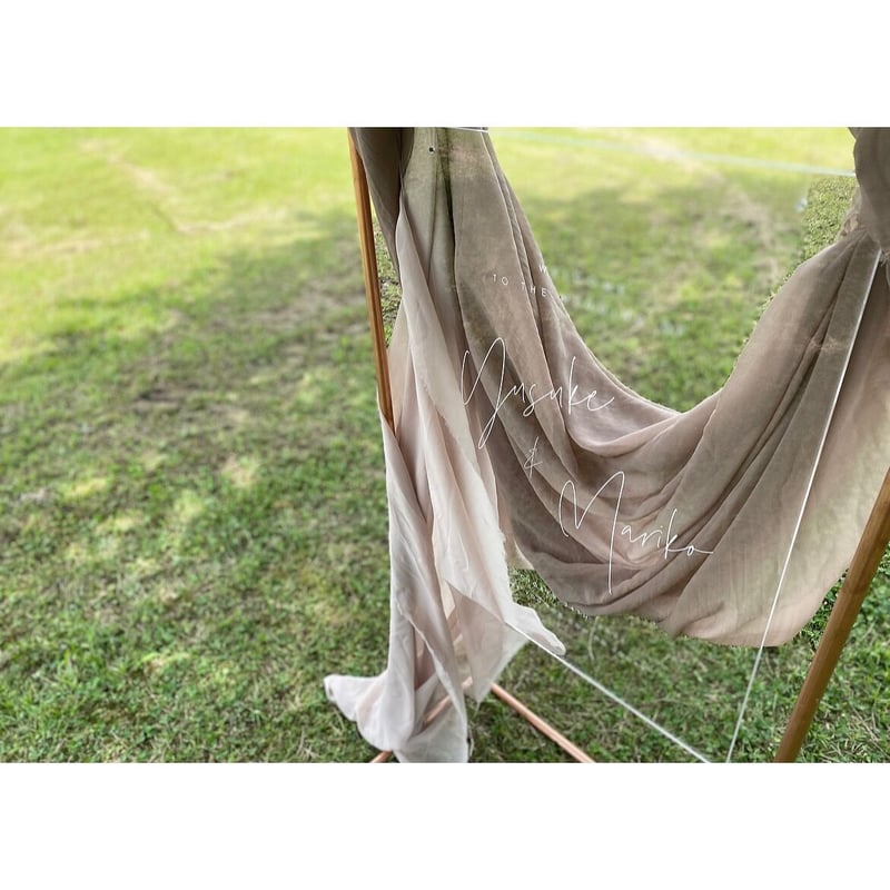 ウェルカムボード】アクリル（A2）／24 design | AWINS.CO