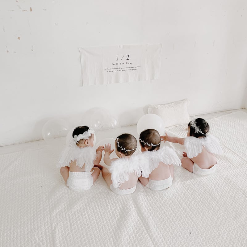 angel 's wing / 天使の羽＆ヘアバンドset | AWINS.CO