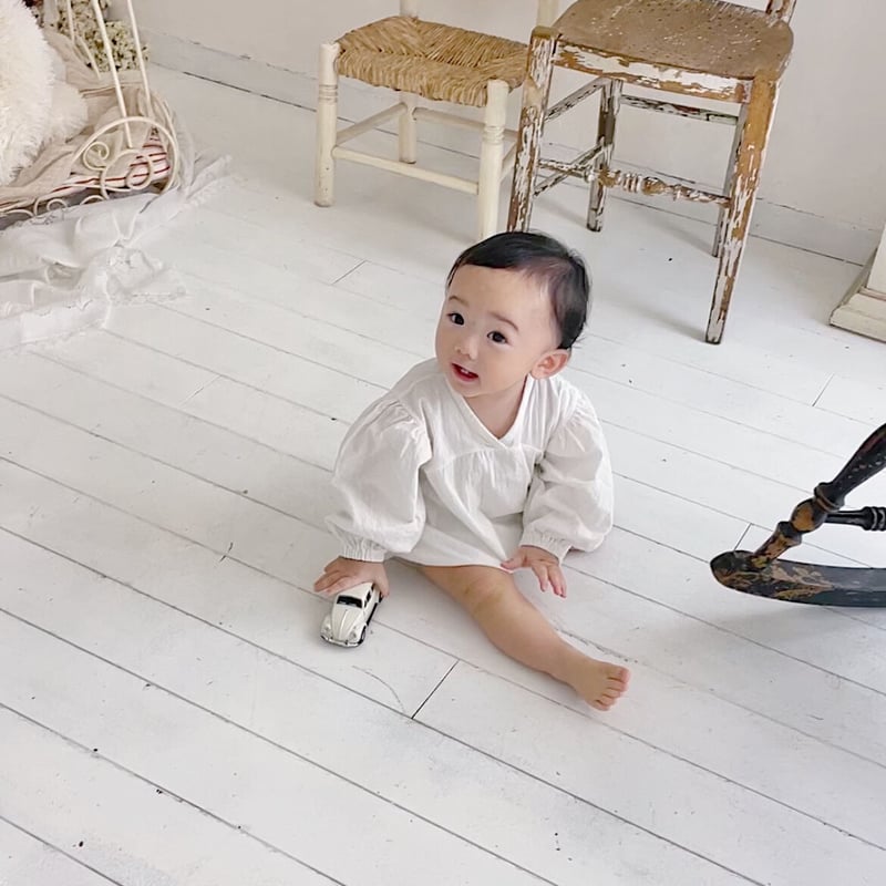 Rompers / cotton linen suit | AWINS.CO Rompers / cotton linen suit | AWINS.CO