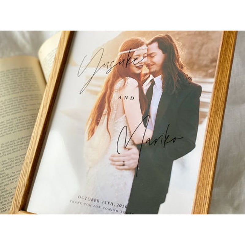 ウェルカムボード】クリアペーパー（A4）／32 design | AWINS.CO