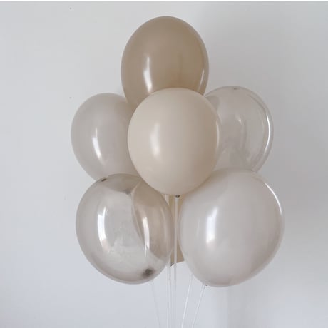 Balloon / ベージュアソート（7個𝗌𝖾𝗍）