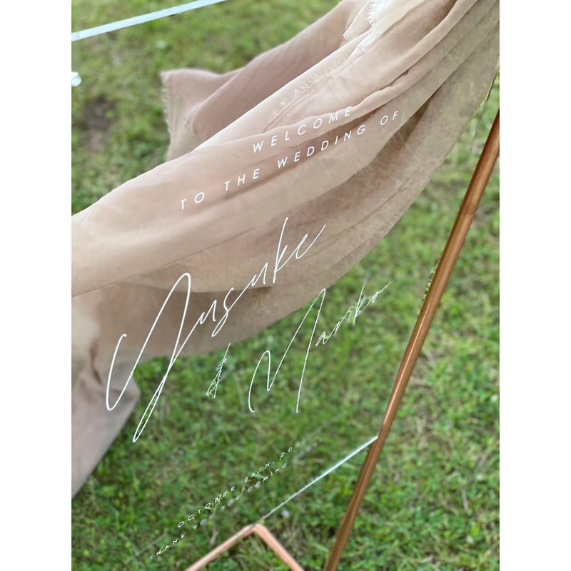 ウェルカムボード #a ウェルカムボード・結婚式／各種サイズ対応 ウェルカムボード