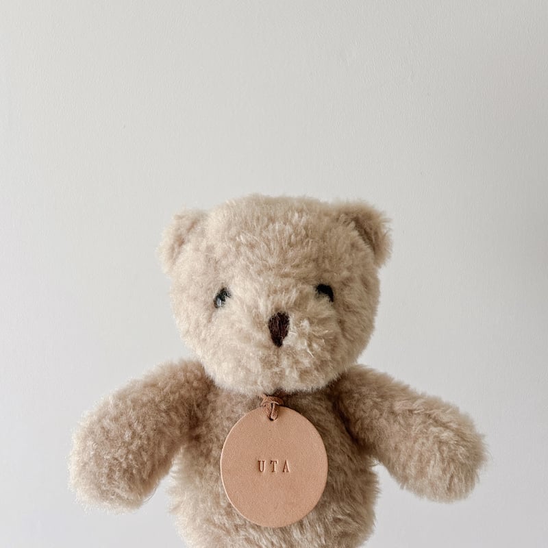 misso bear マスタードカラーテディベア Teddy bear 