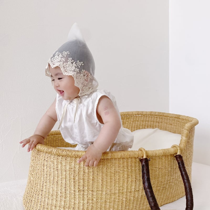 race bonnet / ecru | AWINS.CO