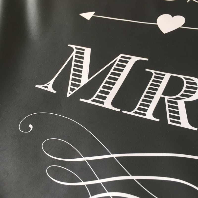 ウェディングフラッグ】小サイズ（生成り）／8 design | AWINS.CO