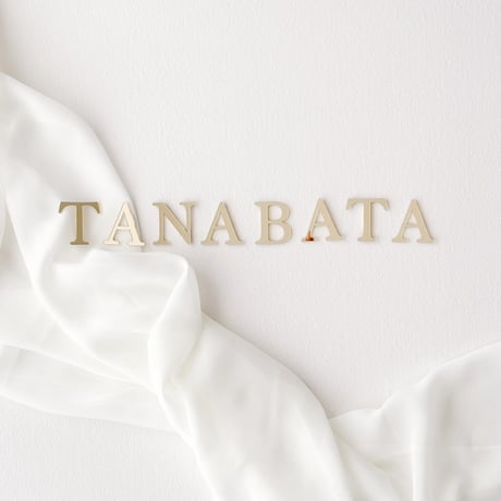 【早割】Acrylic gold letter banner / TANABATA